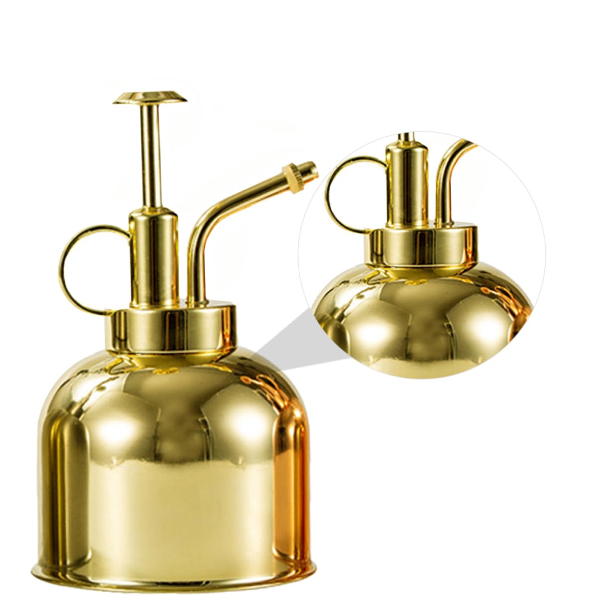 TOYANDONA Regadera Retro para Suculentas De Botella De Riego Vintage con Bomba para Jardinería Interiores