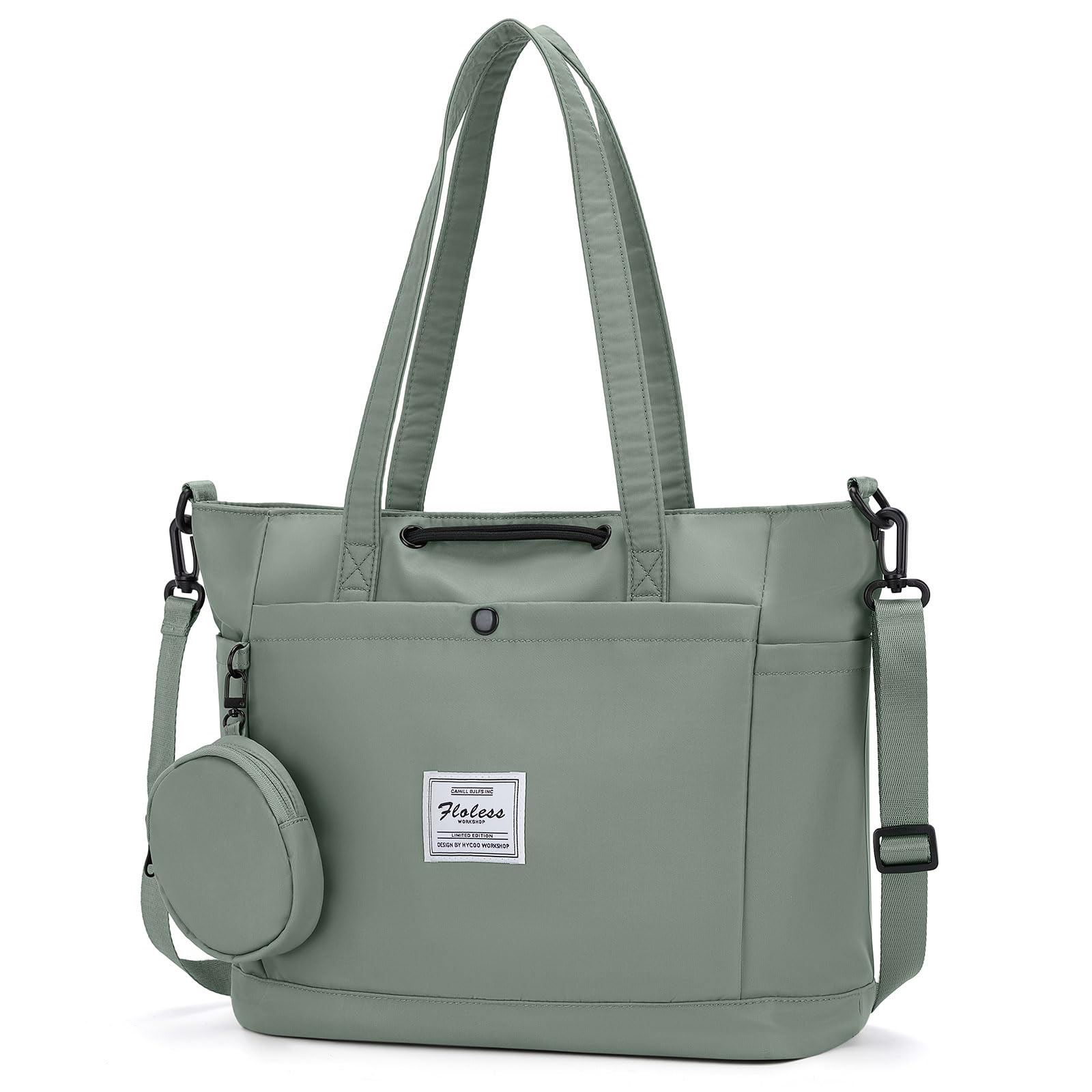 BJLFSGreen Sport Fan Duffel Backpack Bag Water Repellent Gym Bag Foldable Men Women for Gym Work Travel Hiking Camping Outdoor Carry On Tote bag for Mom