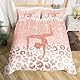 Mädchen Gymnastik Yoga Bettbezug Set S Größe,Glitter Leopard Print Bettwäsche Set Kinder Teens Frauen Zimmer Dekor,Cheerleader Tänzer Tröster Abdeckung Turner Sport Quilt Cover,1 Kissenbezug