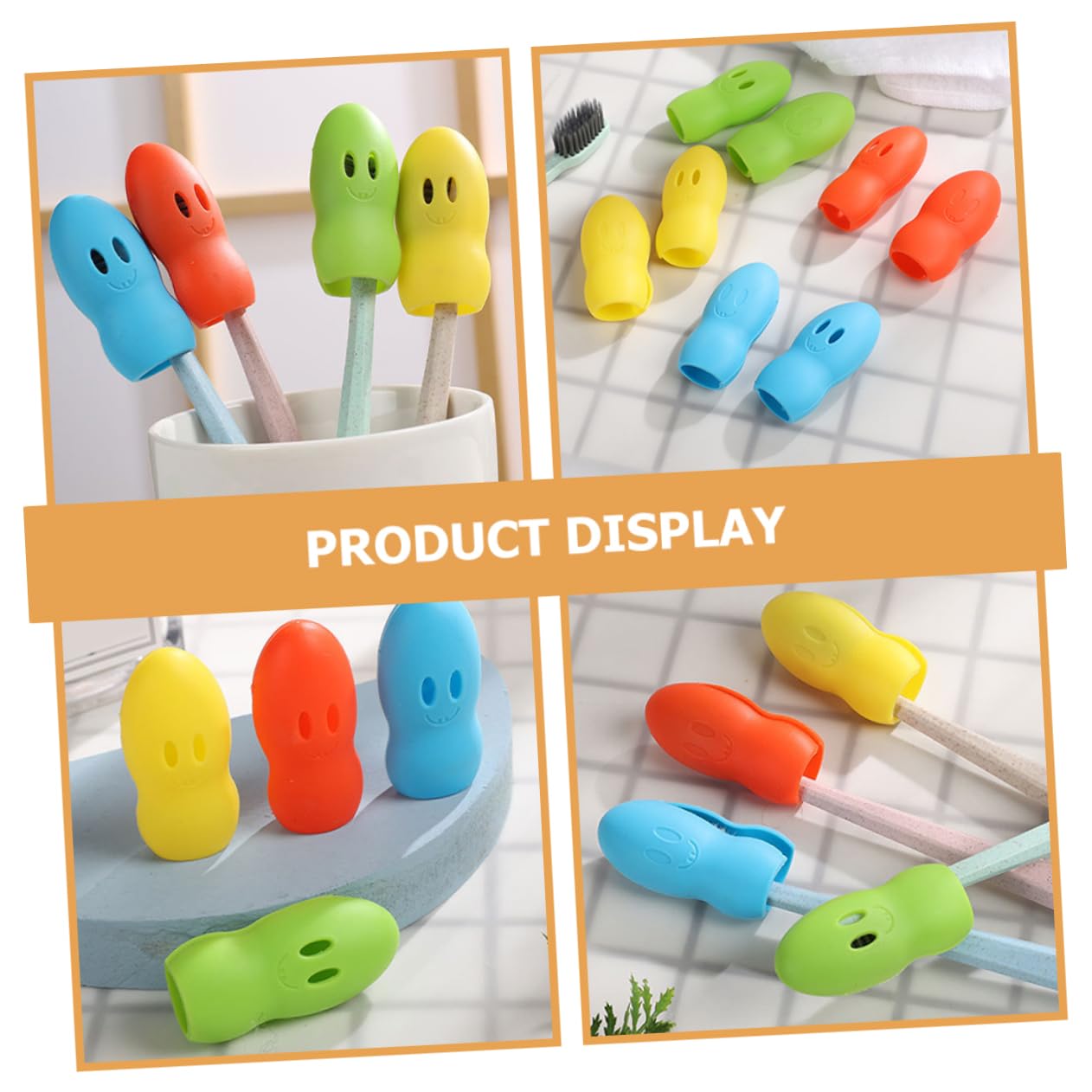 BESTYASH 5 Set Copertura Della Testina Dello Spazzolino Da Denti Campeggio Per Adulti Cappuccio Per La Testina Dello Spazzolino Da Denti Coprispazzolino Da Viaggio Colore Casuale 20 Pezzi*5
