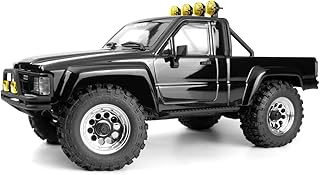 HPI Racing 160802 - Venture18 1985 Toyota Hilux 1/18 Brushless Crawler RTR Black