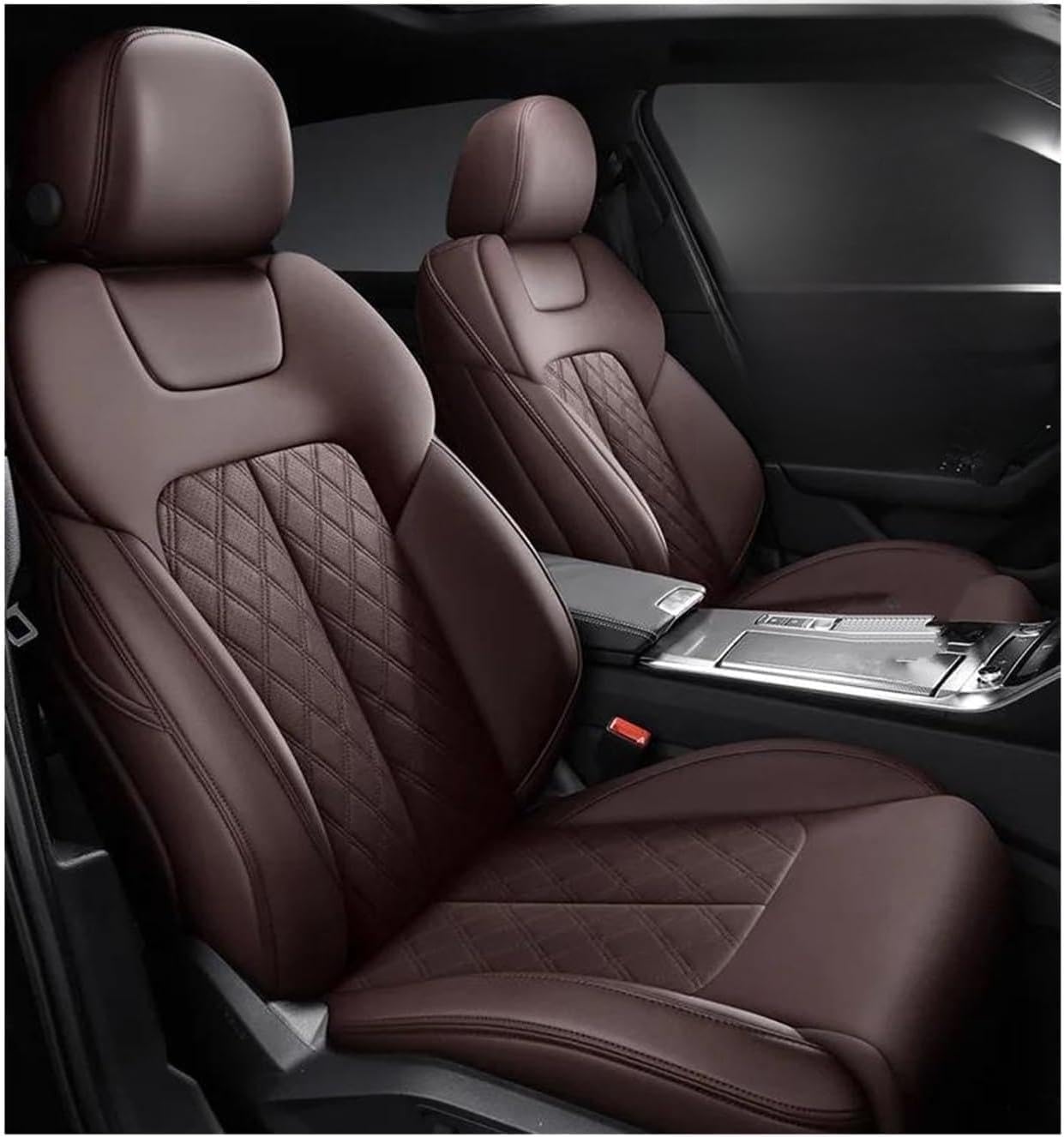 Housses de siège auto pour BMW Série 5 F10 F11 E60 protège sièges contre usure et taches - 8