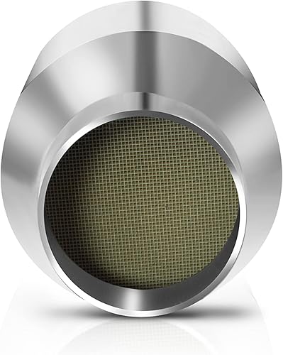 Miniatura 3 de Convertidor catalítico universal de 2 pulgadas de entradasalida convertidor catalítico frontal de alto flujo universal con puerto O2 de ajuste