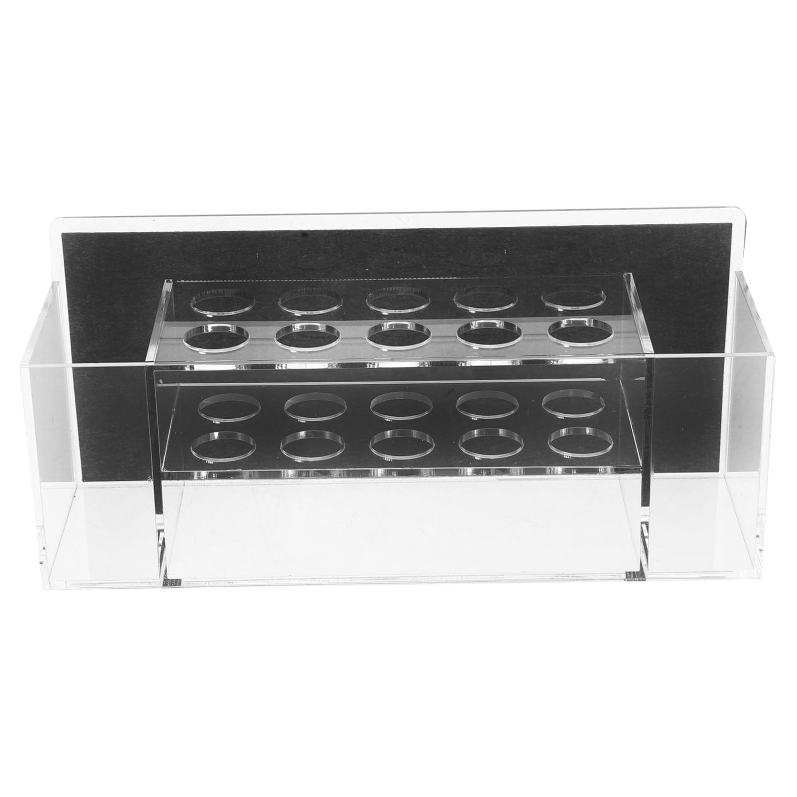 iplusmile Espositore per Pennarelli in Acrilico Trasparente Organizer Portapenne Magnetico per Lavagna Bianca Supporto Salvaspazio per Accessori Cancellabili Secco per Aule e Uffici