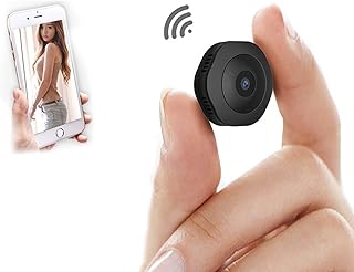 MI-NI Spy Camera, 1080P HD Wireless Hidden Camera, Surveillance Nanny Cam, Portable Security Camera With Night Vision, Motion Detection, Smallest Cam Compatible with Indoor/Outdoor ( Size : WIFI Remot