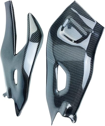 Miniatura 8 de R1 R6 MT FZ 10 - Protector de guardabarros delantero de fibra de carbono para Yamaha R1 2009+ R6 2017+ FZ10 MT10 2016+ (guardabarros delantero)