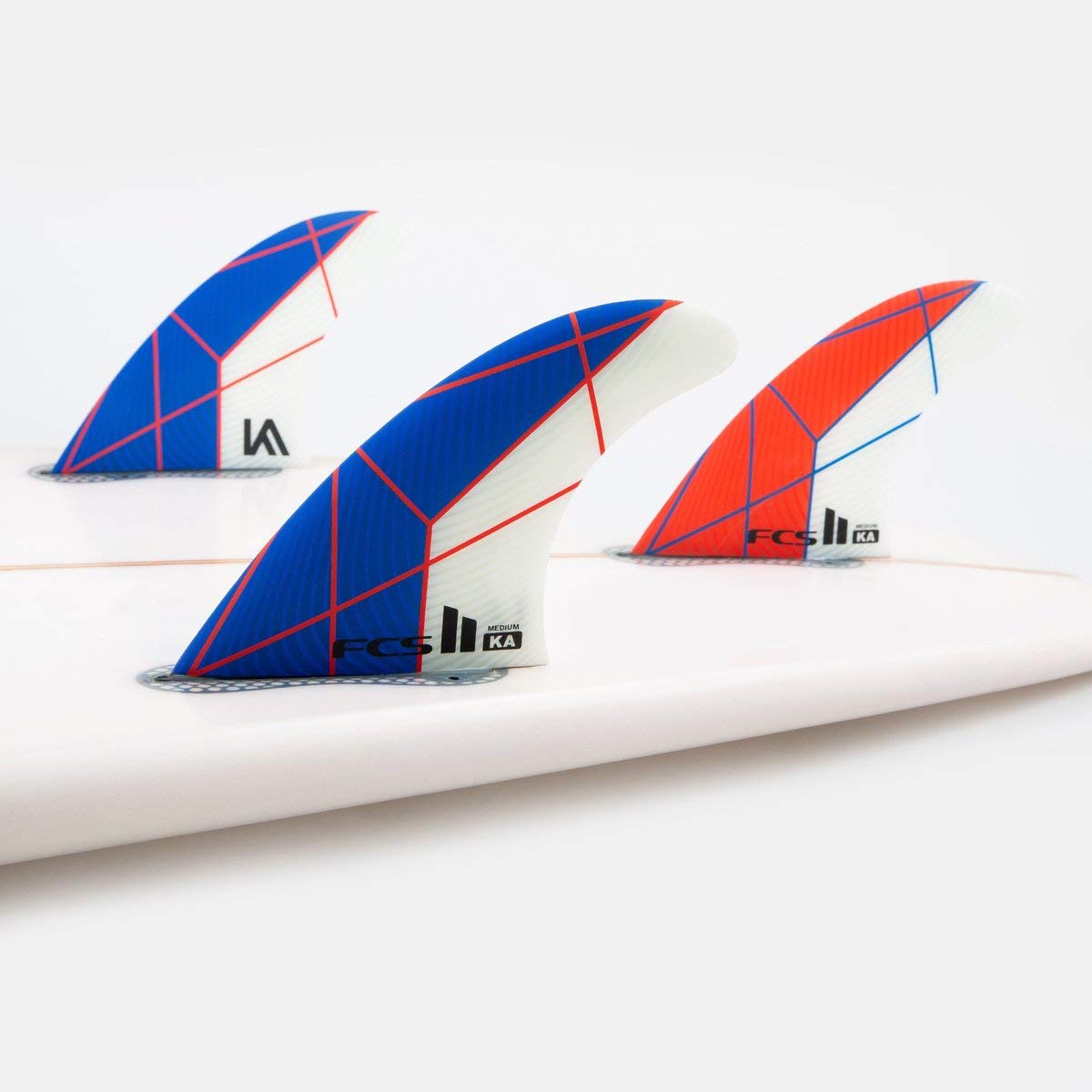 Fcs Ii Ka Pc Thruster Fin Set Blue White Medium | Desertcart