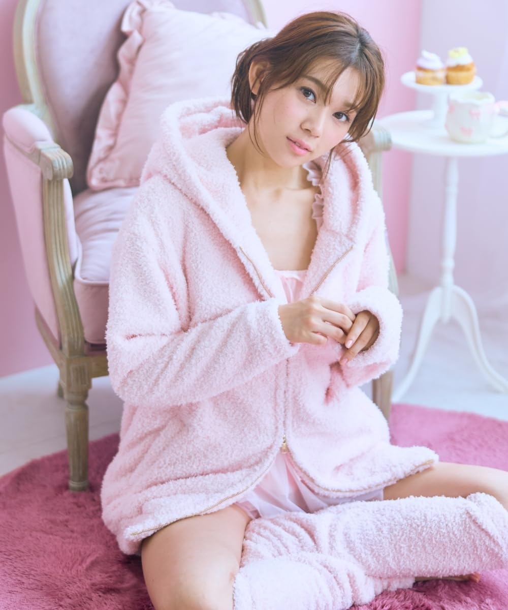 ニッセン] パジャマ・ルームウェアトップス 大きいサイズ もこもこ