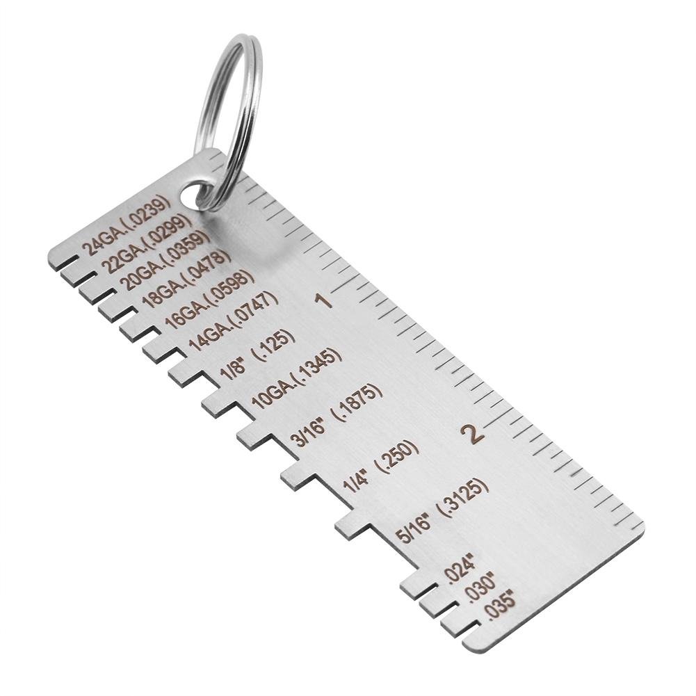 Calibrador de Espesor para Soldadura de Acero Inoxidable miniatura 1
