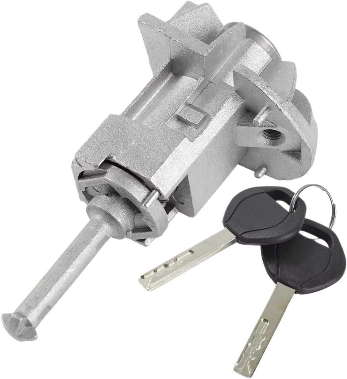 Door Latch Lock Actuator for BMW 3 Series E46 325I 325Ci 325Xi 2001-2006 Front Left Car Door Lock Cylinder Barrel with 2 Keys 51217019975