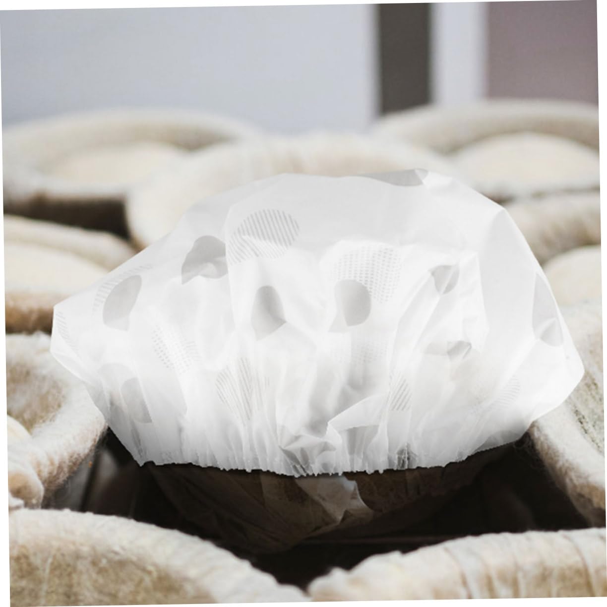 TOPBATHY 12 Pezzi Protettiva Per Il Pane Coperture Elastiche Per Ciotole Coperture Riutilizzabili Per Ciotole Per Ciotola Di Frutta Avanzata Per Vasetti