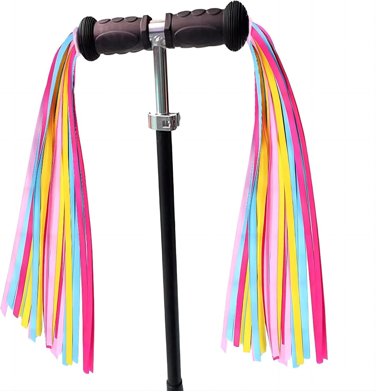 Rubans arc-en-ciel pour vélo enfants filles garçons trottinette accessoires