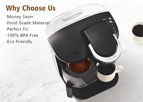 Miniatura 5 de Filtro de café reutilizable K Duo para K-Duo Essentials & Brewers solamente, filtros de café para cafeteras K Duo y K-Duo EssentialsBrewers,