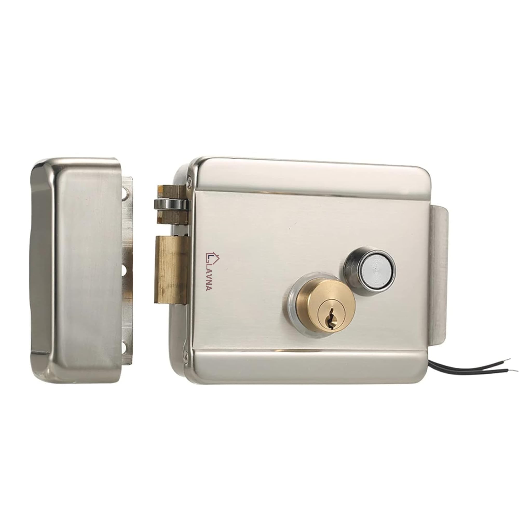 LAVNA Electronic Door Lock | Heavy Duty Lock | Suitable for SS Steel MS Aluminium Wooden Gates for Home Main Gates and Office (B0D7HRQWLK) Amazon Price History, Amazon Price Tracker
