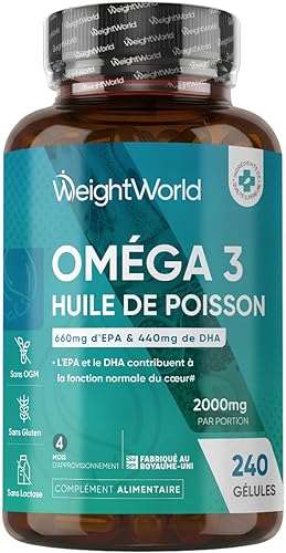 WeightWorld Oméga 3 2000mg