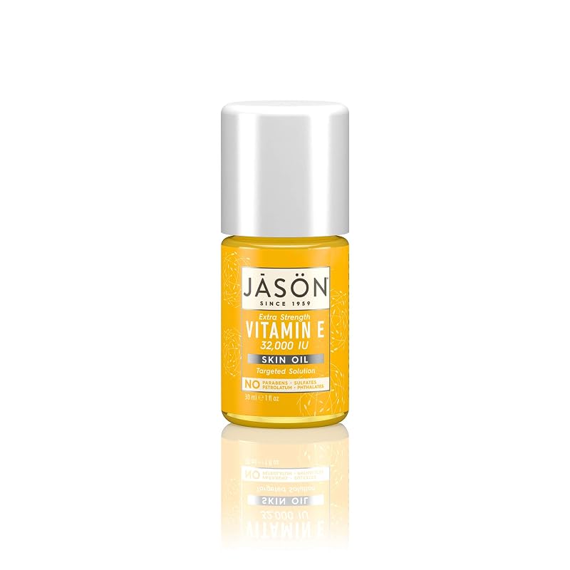 JASON Óleo corporal de vitamina E 32.000 UI, 30 mL, pacote com 2