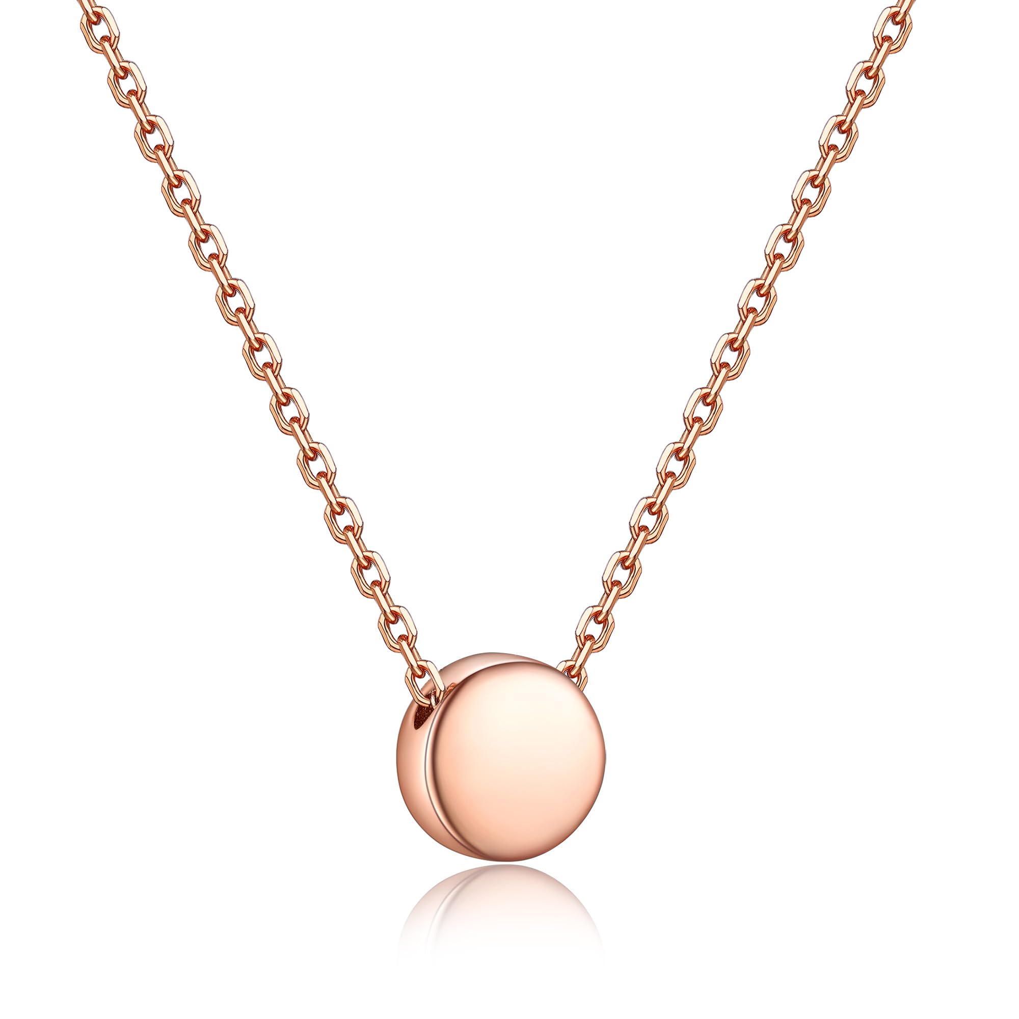 PROSILVER 925 Sterling Silver Necklace for Women | Dainty Delicate Adjustable Choker with Heart/Star/Moon/Vertical Bar Pendant, Hypoallergenic Tarnish