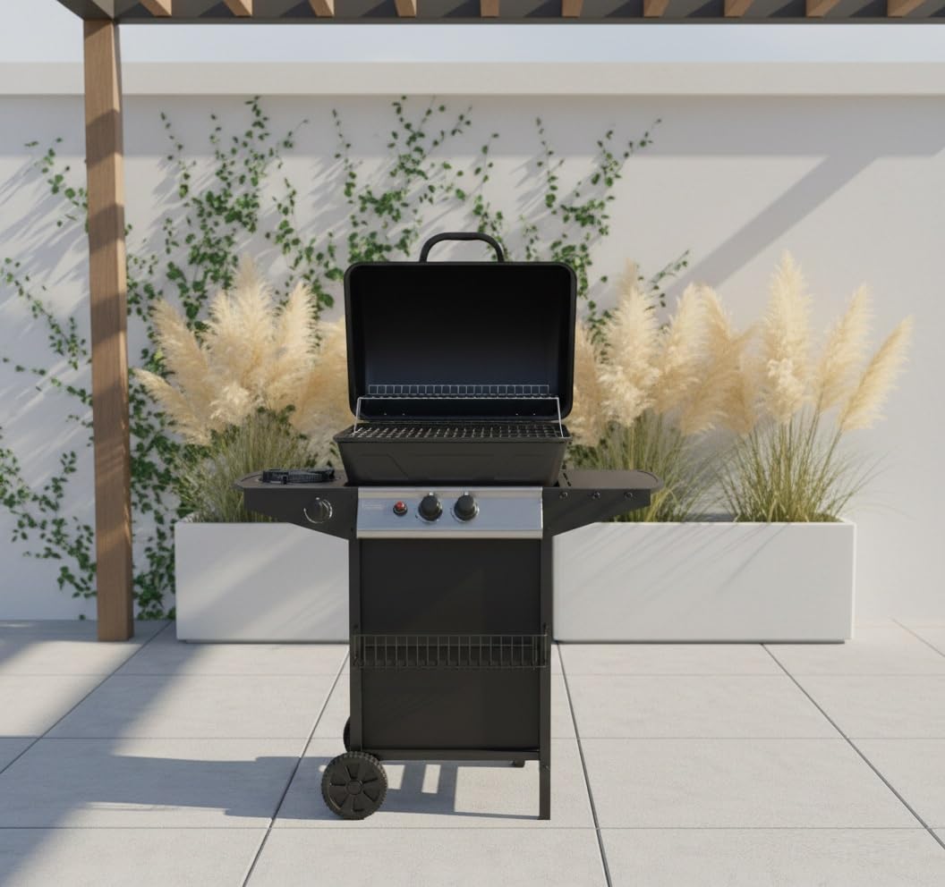 Ambra Garden Alabama Barbecue a Gas 2,9Kw z Pietra Lavica