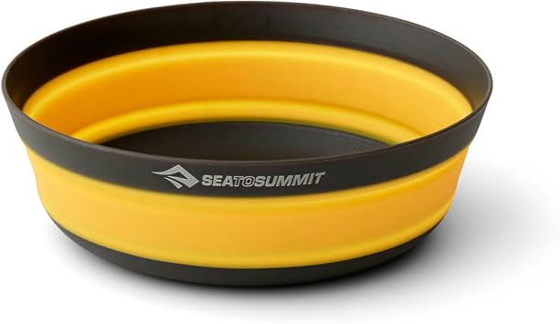 Sea to Summit Frontier Collapsible Bowl, Medium, Sulphur Yellow