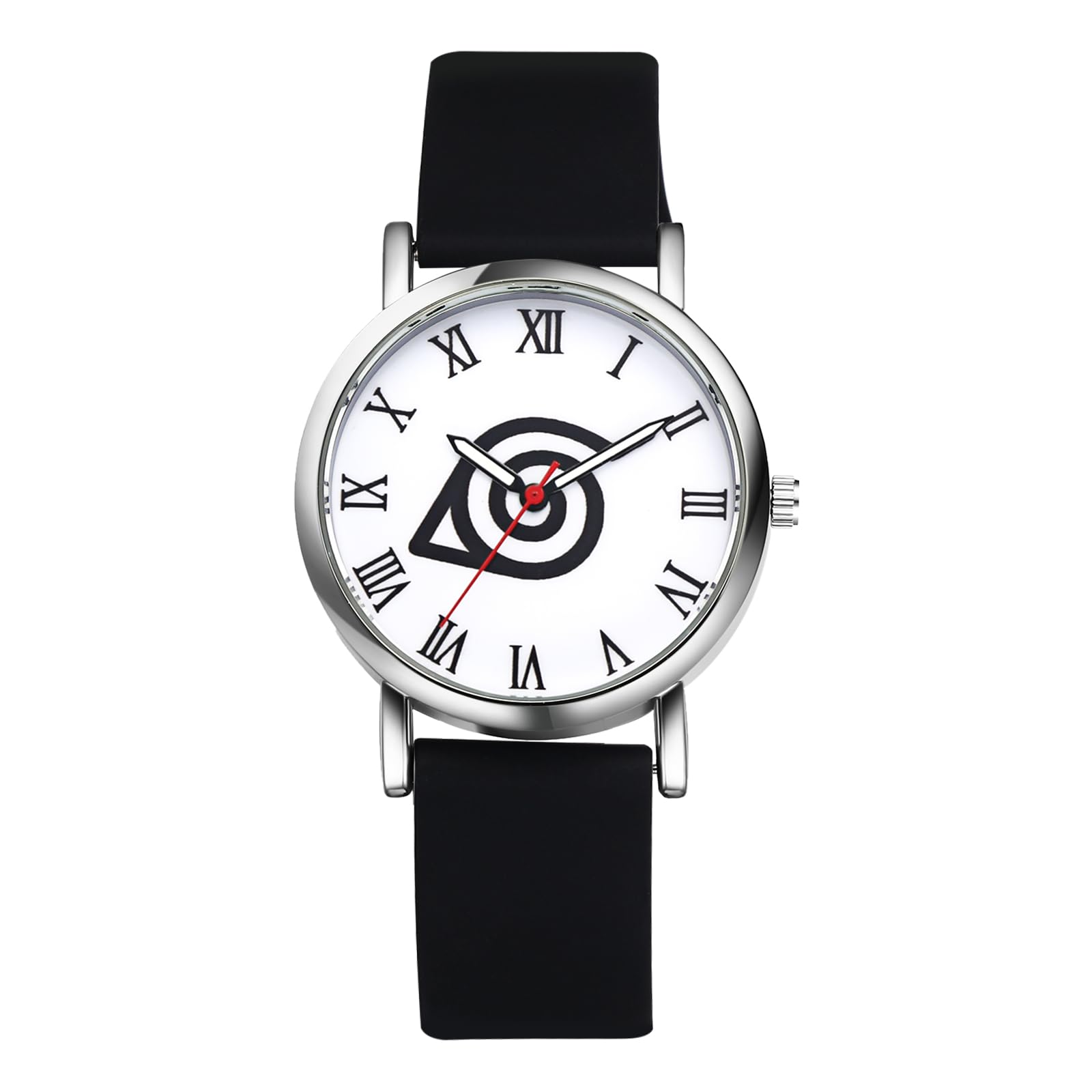 OIDEA Damen Armbanduhr mit Strass Schmale: Weiß Quarz Analog