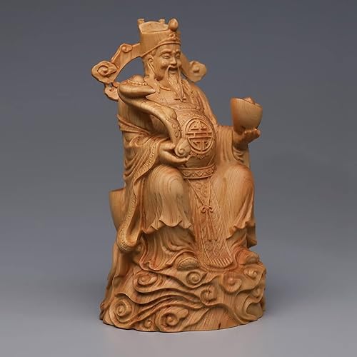 Miniatura 4 de Estatua de CAI Shen, CAI Shen, Caishen, Wencaishen, Dios de la fortuna, Dios de la riqueza, Zhao CAI, decoración de Feng Shui, regalo de Feng Shui,