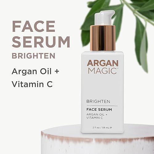 Miniatura 3 de Argan Magic Suero facial Brighten con vitamina C y aceite de argán, fórmula hidratante e iluminadora  Reduce manchas oscuras, líneas finas y arrugas