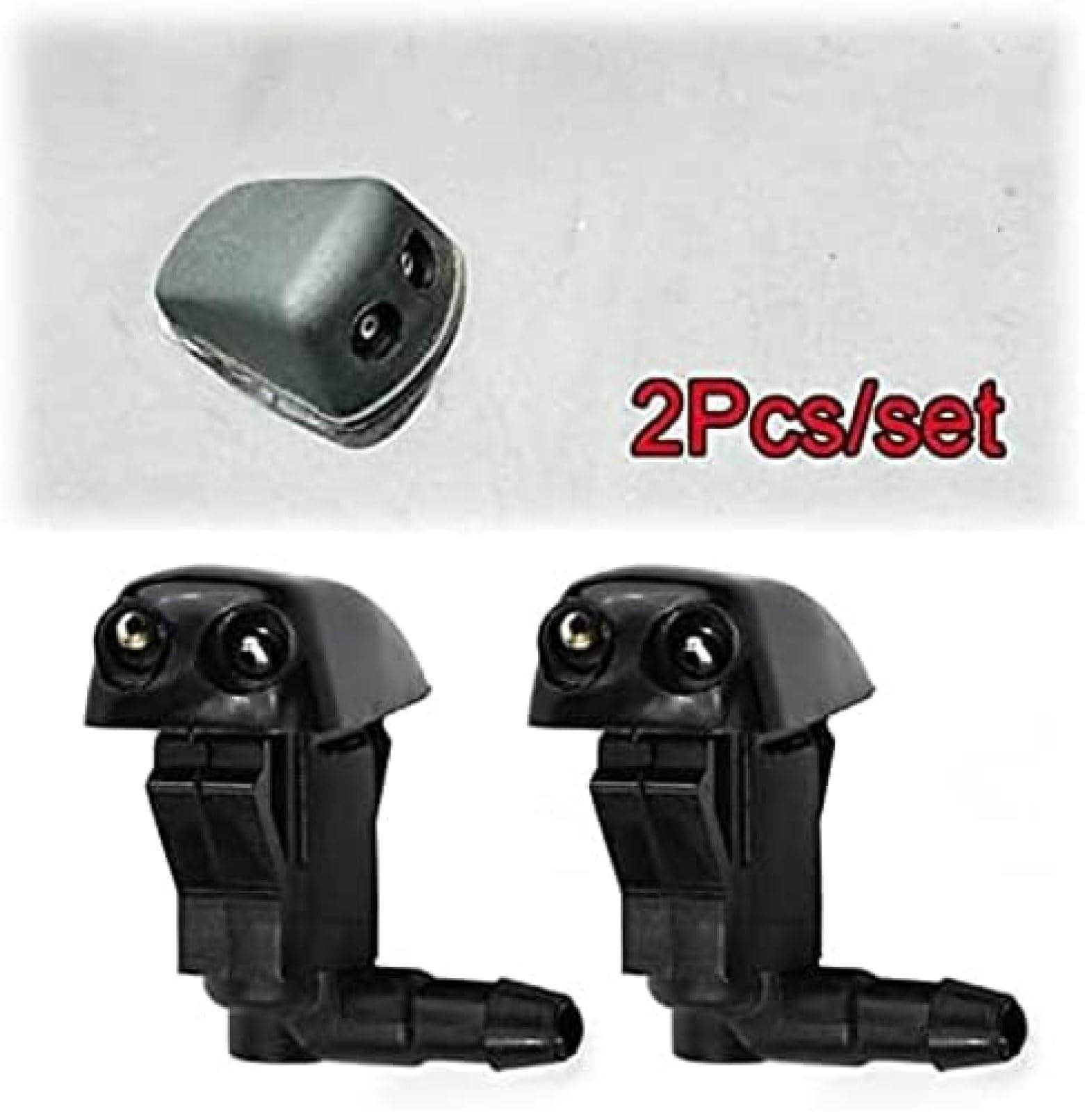 Kit 2 Ugelli Lavavetri Per Toyota E Mazda - Ricambio OEM GK2C67510B Per Parabrezza - 7