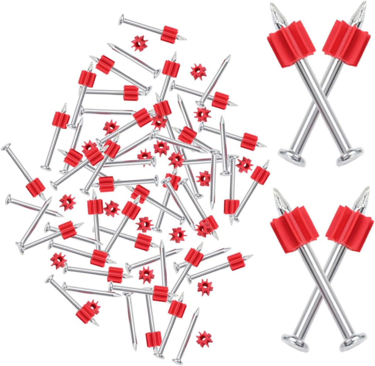 Extended Wall Studs 100pcs Air Drain Nails Picture Frame Nails for Fastening