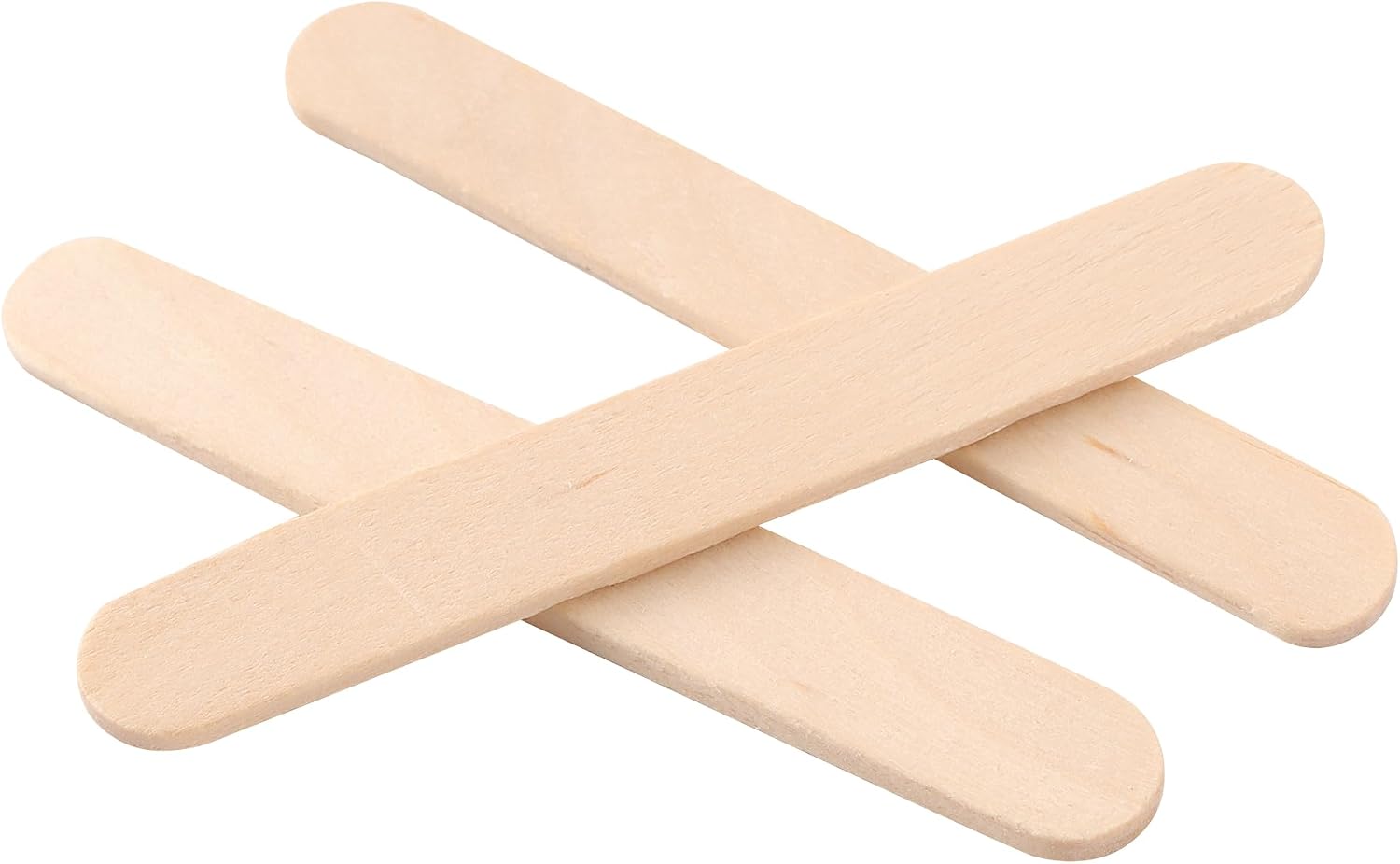 JAPCHET 2000 Pcs Wooden Craft Sticks, 2.5 Inch Mini Popsicle Stick Ice Cream Sticks for Creative Designs, DIY Crafts, Home Art Projects