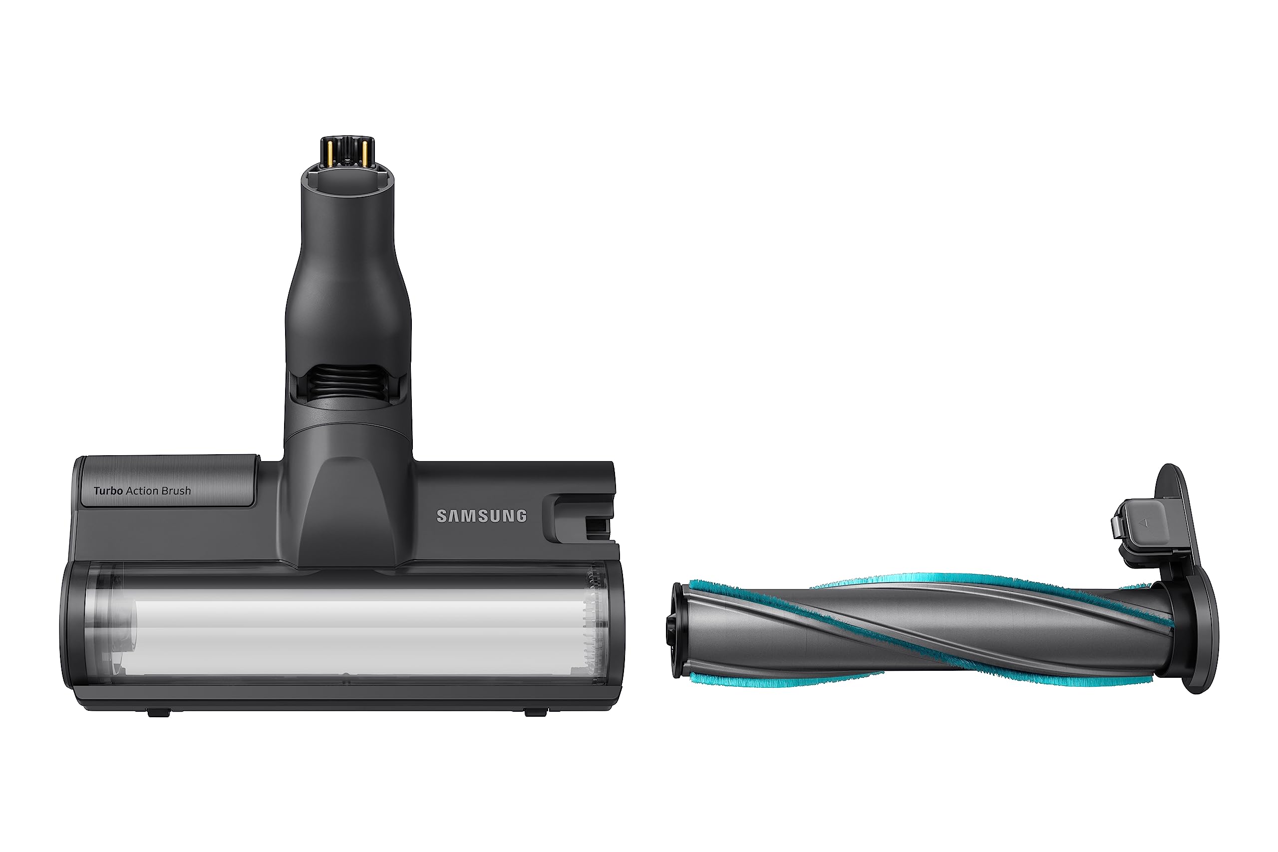 Samsung Turbo Action Brush pour aspirateur Jet, Brosse pour sols durs et moquettes, pour Particules Fines de poussière et Poils d'animaux, Noir, VCA-TAB90/VT
