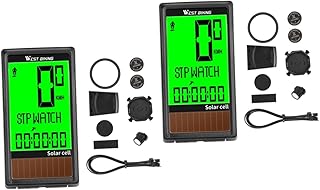 NOLITOY 2 Peças Velocímetro De Bicicleta Número Acessórios Sem Fio Tacômetro Digital Bicicleta Velocímetro Com Fio Excersize Bicicleta Cronômetro Odômetro Aparelho De Computador Exercício