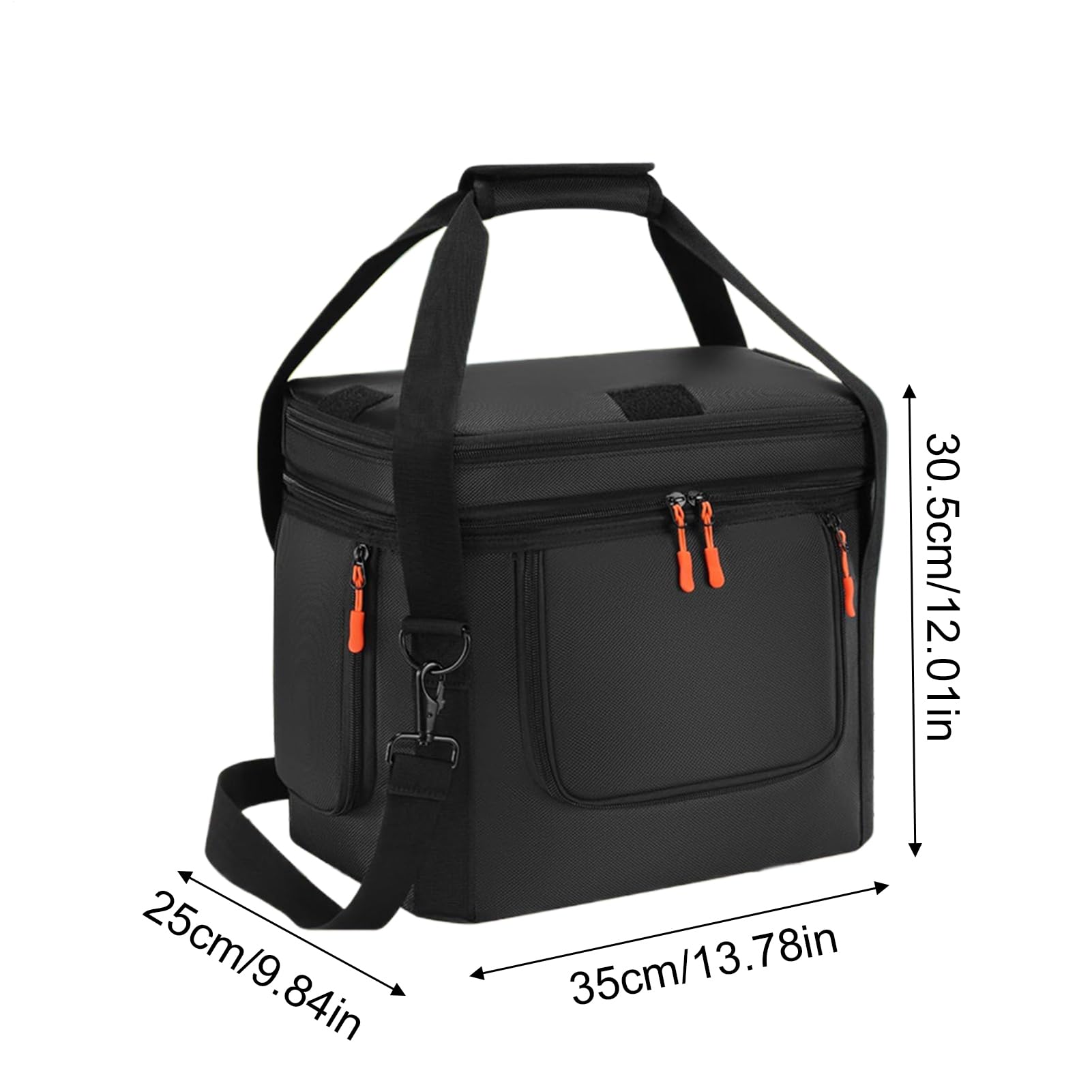 Sac de transport pour station d'accueil avec poignée inférieure imperméable et fermeture éclair