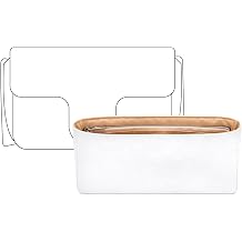 Purse Organizer Insert for Gucci Marmont 22 Bag,Custom Fit Inside Premium Lightweight Water Resistant Purse Insert with ZipperVanile