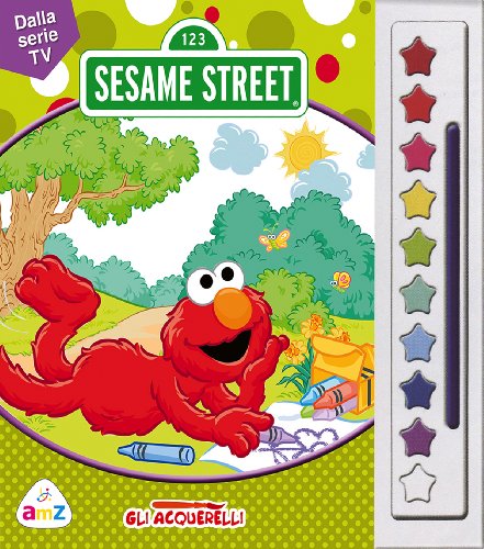 Sesame street. Acquerelli