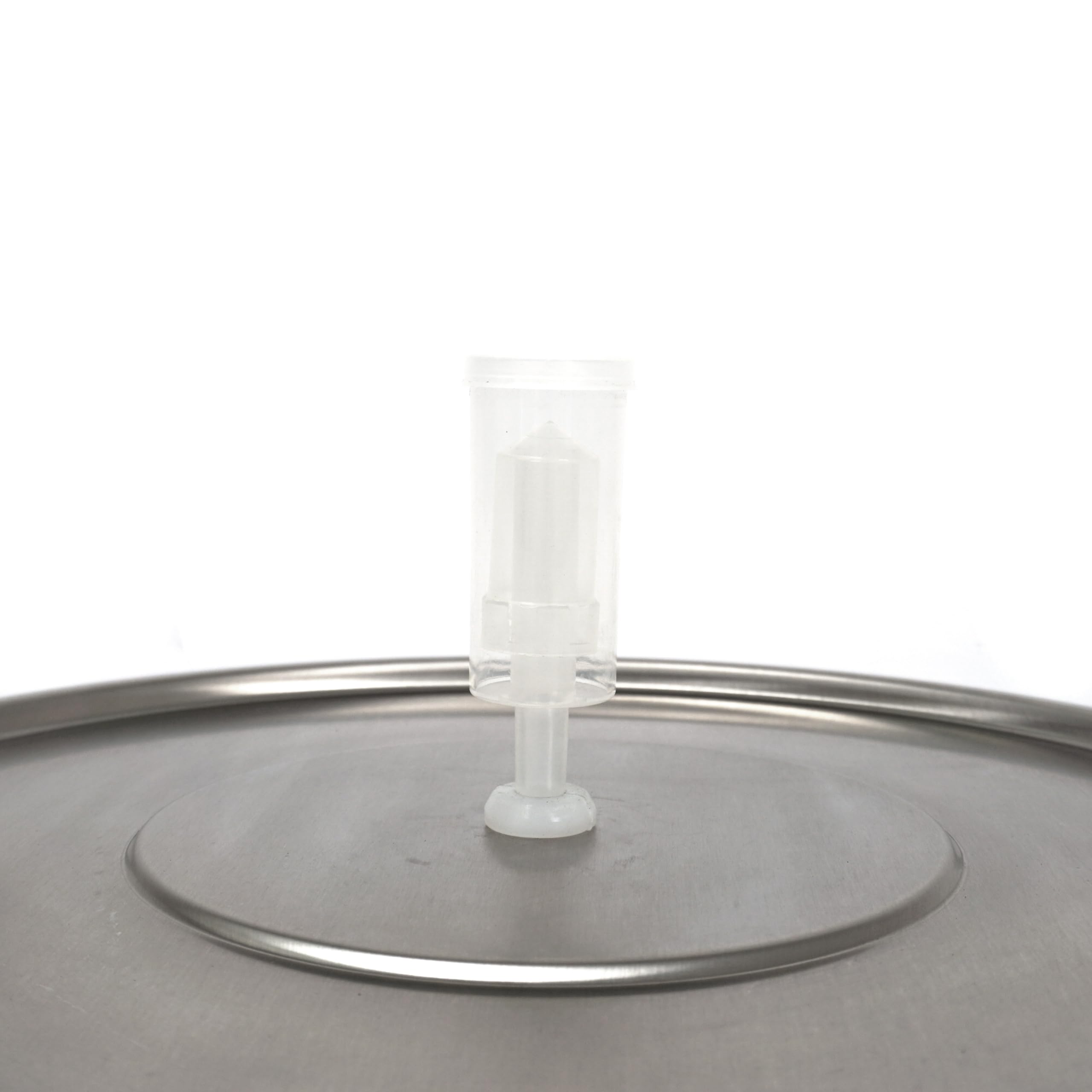 Edelstahl Gärbehälter Gärtank Fermenter 60 Liter Restauslauf Innen-Thermometer | Edelstahl Gärbehälter 60 L Fermenter Bier Saft Maische, Braueimer-Fermenter zum Brauen inkl. Deckel, Griff, Ventil, Zapfhahn