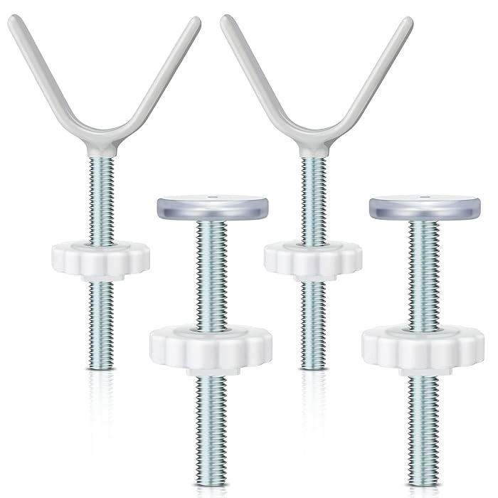 Buy 4 Pack Baby Gate Stairs Banister Adapter M8(8mm) Y Spindle Rods