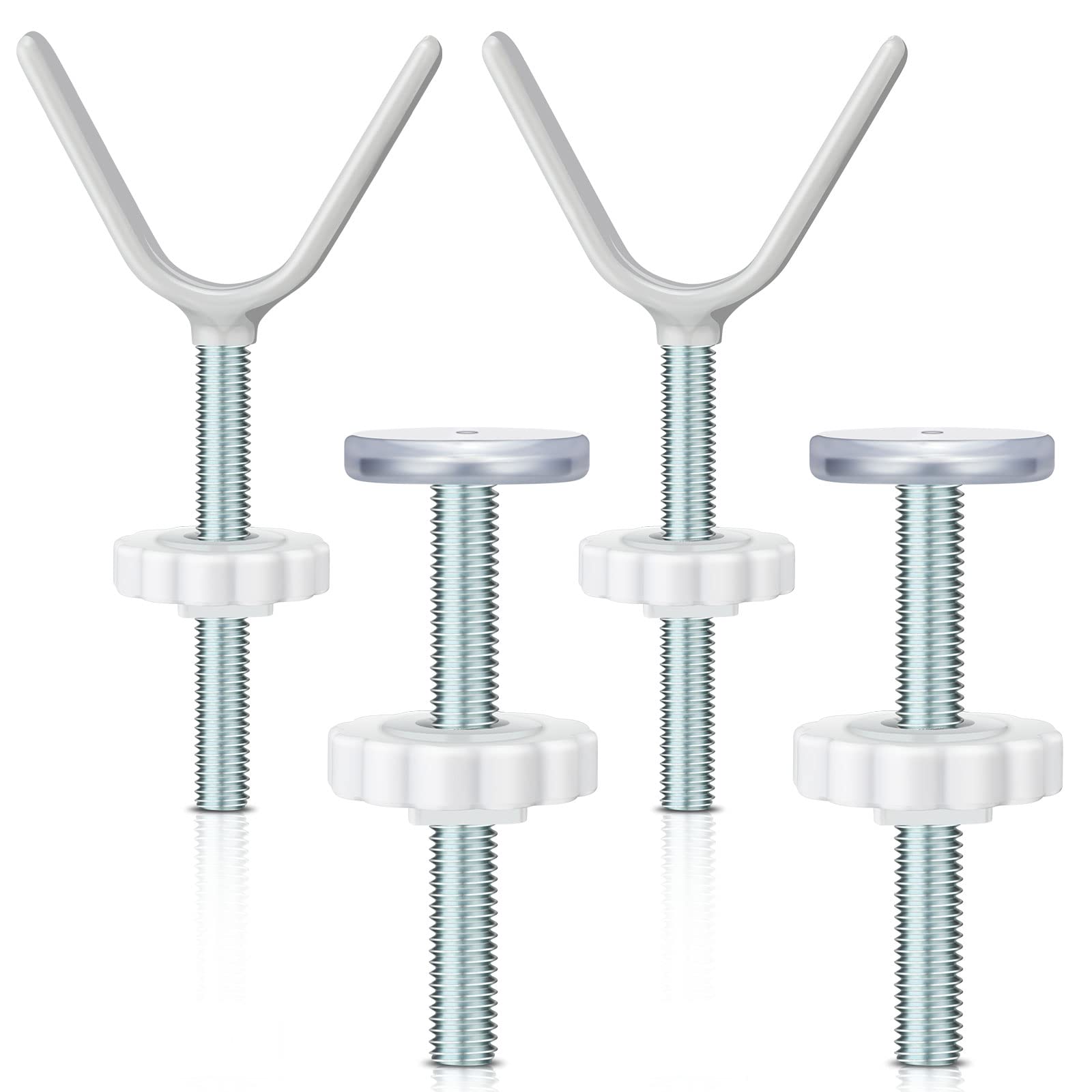 Buy 4 Pack Baby Gate Stairs Banister Adapter M8(8mm) Y Spindle Rods