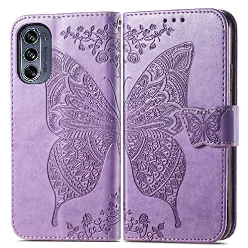 Coque Moto G62 violet clair pour éviter de perdre ses cartes