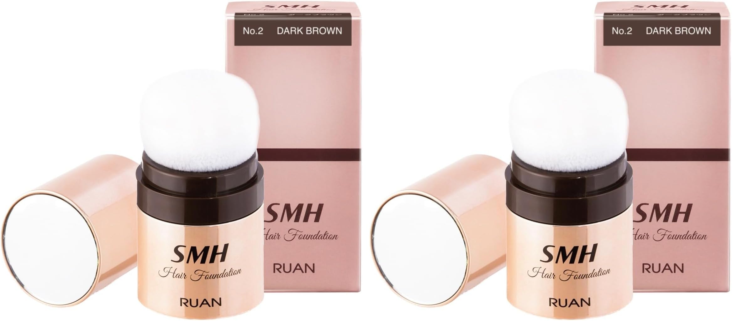Amazon | SMHヘアファンデーション 12g No.2 ダークブラウン (× 2