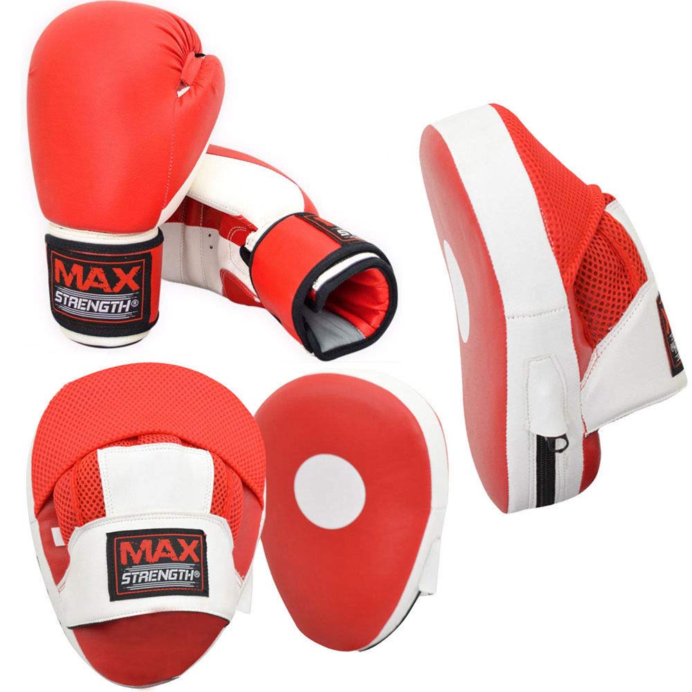 Buy MAXSTRENGTH Focus Pads Martial Arts Training Kickboxing Punching