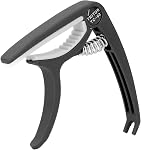 Generic Capo For Acoustic Guitar, Guitar Capos Electric Wide Application Set Electric (Black)