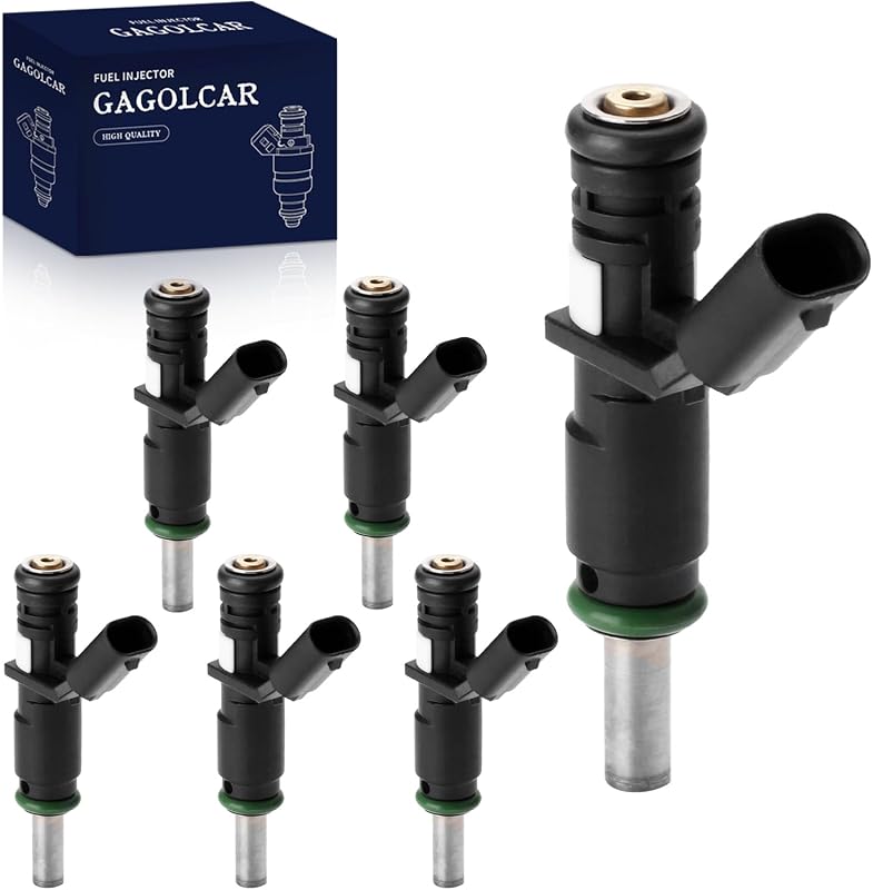 Kit de 6 bicos injetores de combustível GAGOLCAR FJ840 para Mercedes-Benz V6 – Conjunto com 6 unidades