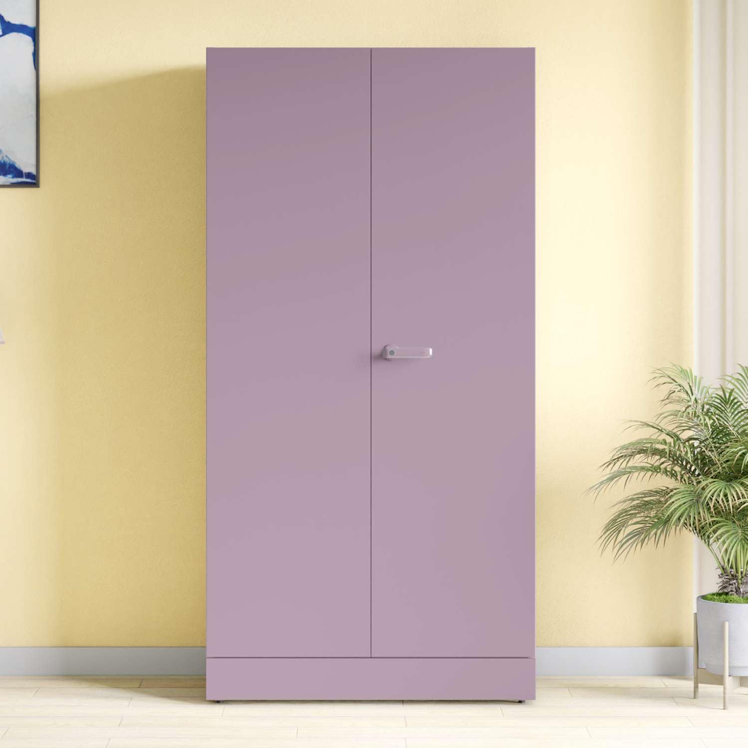 GODREJ INTERIO Almirah Auraline Women Basic 2-Door Steel Almirah, Cupboard for Clothes (Matte Sepia Rose), 1-Year Warranty, 7 Shelves, 1 Drawer-image-33