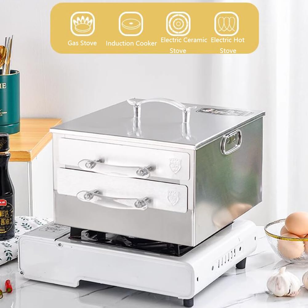 Cinese Vaporizzatore Per Rotoli Di Riso Con Vassoio Extra In Acciaio Inox Vermicelli Al Vapore Pentole Per La Cucina Per La Casa La Cucina