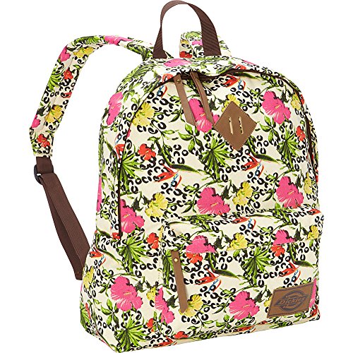 Dickies Cotton Canvas Classic Rucksack, Tropischer Leopard, Einheitsgröße, Der Klassische Rucksack