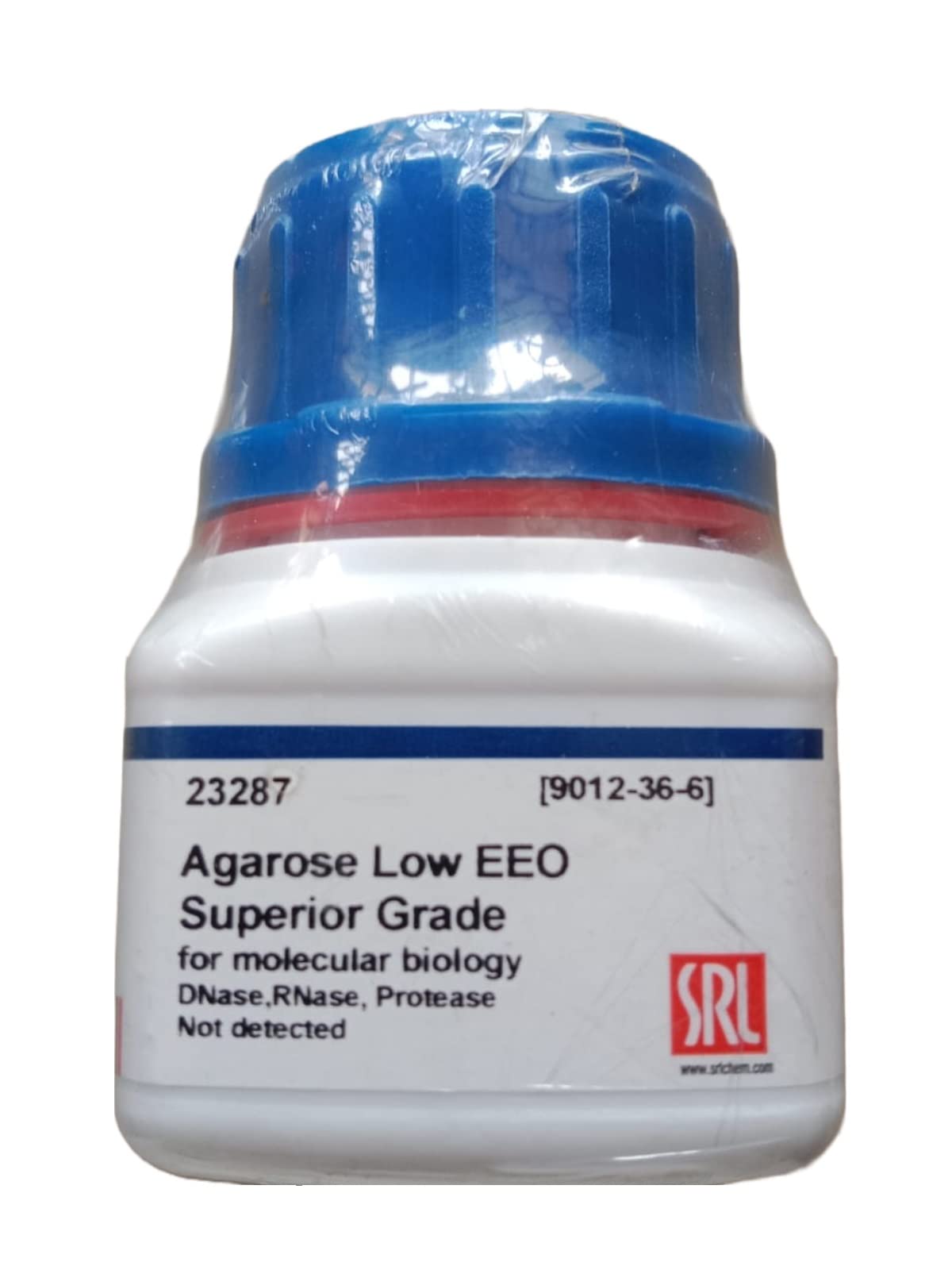 SRL Agarose Low EEO Superior Grade for molecular biology 100Gm, CAS 9012-36-6, Storage : Room Temperature,Shelf Life : 60 Months for laboratory use only (B0C556F8YJ) Amazon Price History, Amazon Price Tracker