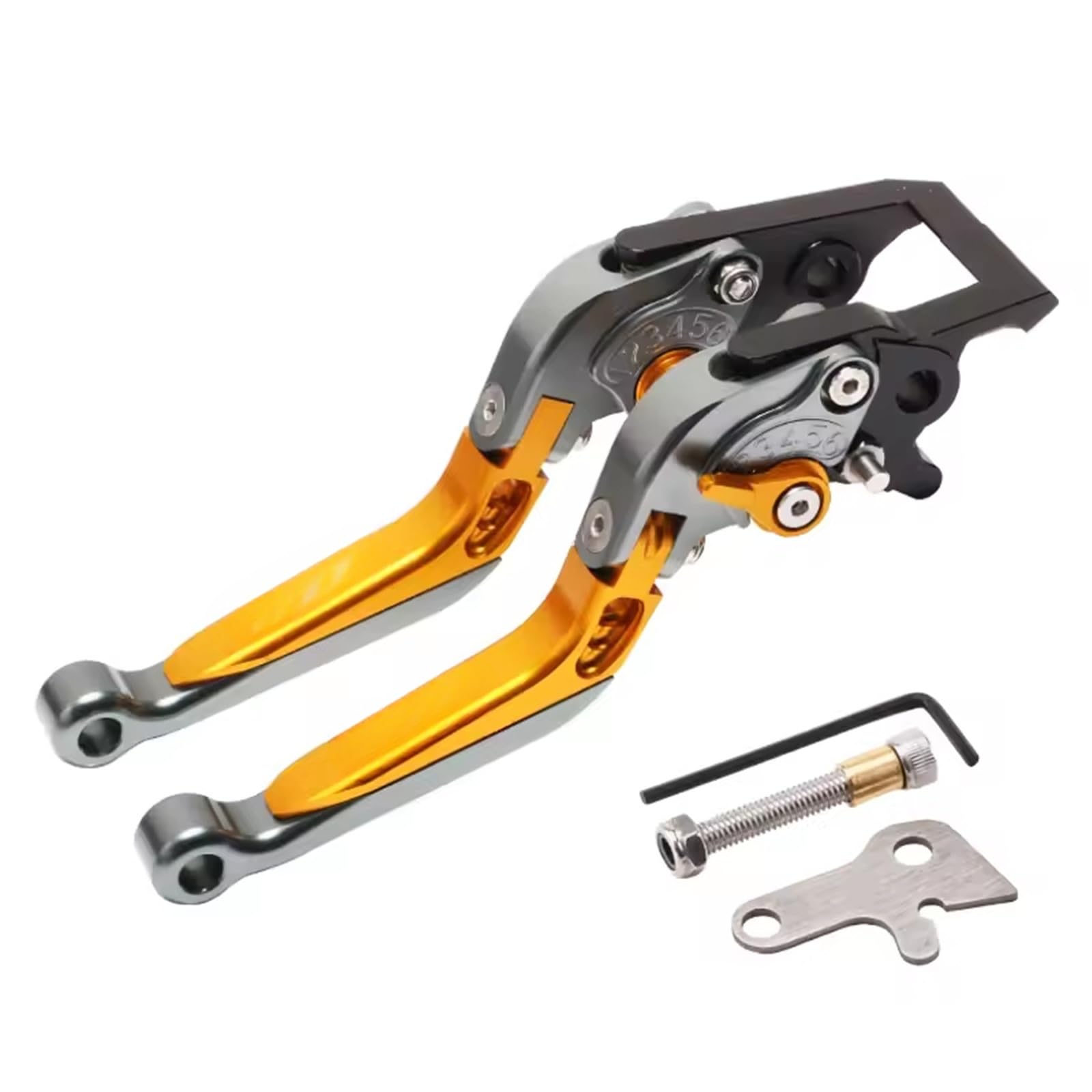 ZCYYL Brake with Lock Extendable Brake Handles Levers Forza 350 750 X-ADV Folding NSS750 2023-2025 CNC Adjustable(014)