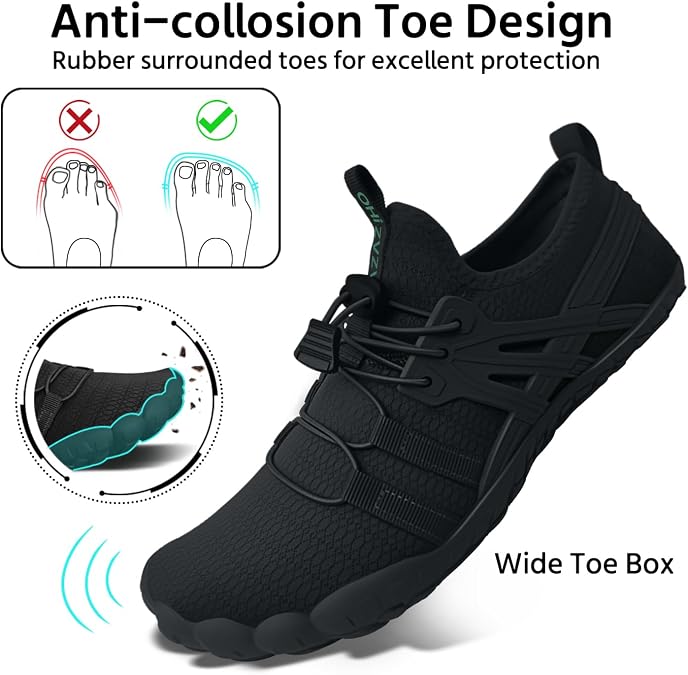 Water Shoes Women Quick-Dry Aqua Sock Barefoot for Beach Swim River Lake Pool Surfing Kayaking