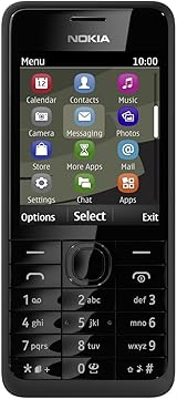 Nokia 301 Sim Free Dual Sim Mobile Phone Black