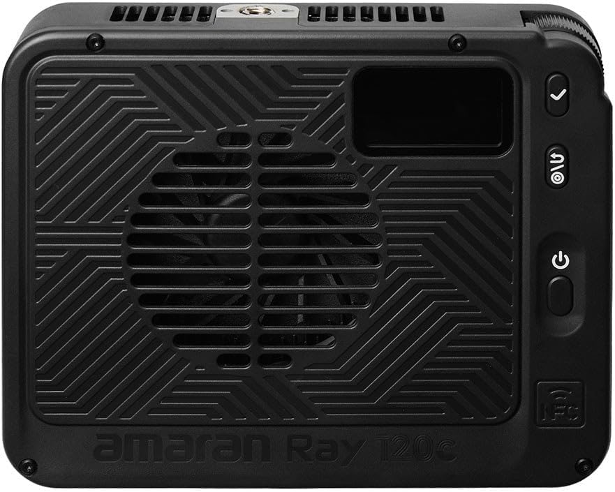 Amaran Ray 120c Full-Color RGB LED Video Light with OmniColor Technology - 120W COB Light with USB-C PD Power and Bowens Mount for Filmmakers